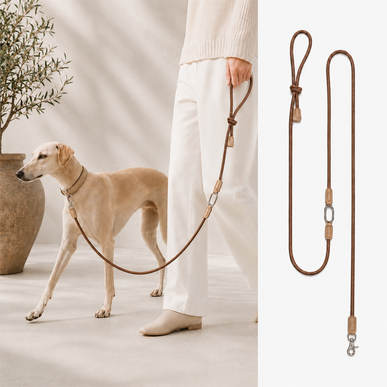 Handmade Leather Leash